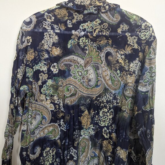 Jaipur Ruffle Blouse - Size L - Picture 2 of 8